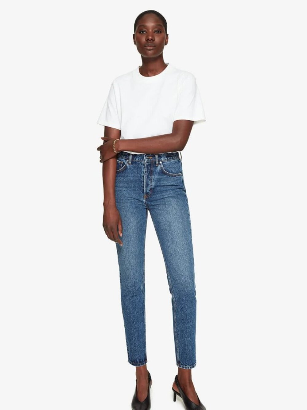Anine Bing Sonya Jean - Mid Indigo (32x34)